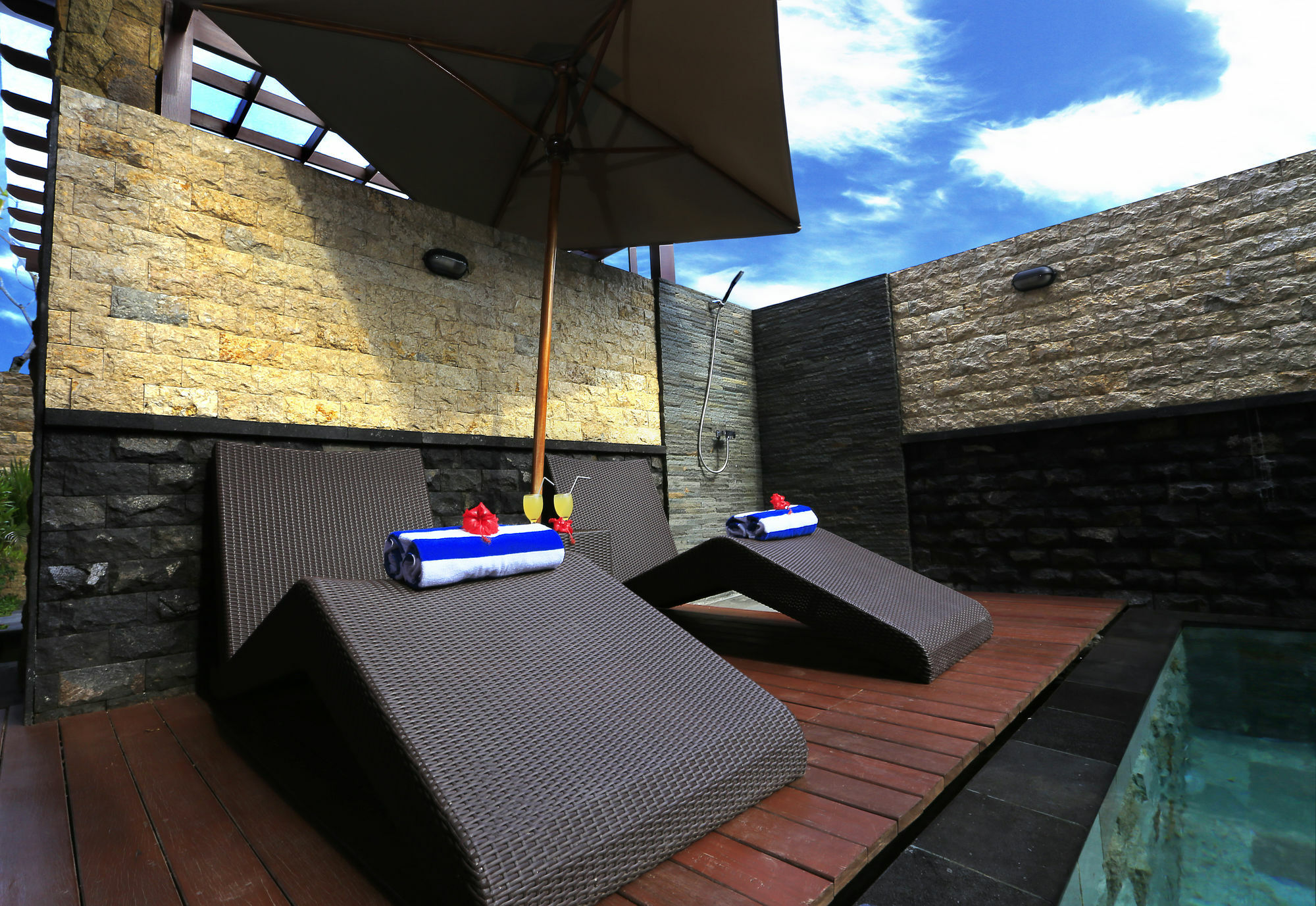 The Garga Beach Villas Ketewel Exteriör bild